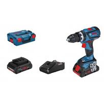 BOSCH GSB 18V-60 C smūginis gręžtuvas - suktuvas 2x4 Ah ProCore L-Boxx