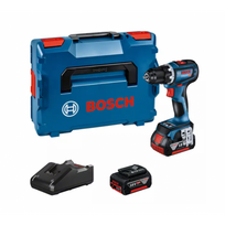 BOSCH GSR 18V-90 C gręžtuvas - suktuvas 2x4 Ah L-Boxx