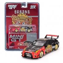 Mini GT Modeliukas LB Silhouette Works Nissan GT 35GT-RR Ver.1 *Barong*, black/red