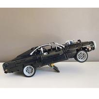 1077PCS Techninis Dodge Charger Lenktynių automobilio modelis Statybiniai blokai Plytos Žaislai filme Greita įsiutę dovana berniukams vaikams