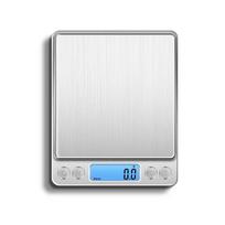 3kg/500g 0.1g Skaitmeninės virtuvinės svarstyklės Didelio tikslumo svarstyklės Juvelyrinių dirbinių svėrimas Maistui Dietai Pašto svarstyklės Matavimas LCD Elektroninės 0.1g-3000g