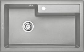 Deante granitinė virtuvinė plautuvė Deante Eridan ZQE S10B, Metallic grey