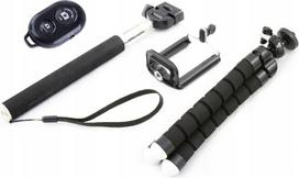 Asmenukių lazda ("Selfie sticks") Asmenukių lazda Xrec 4 in 1, black