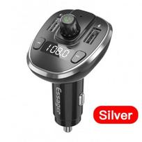 Automobilinis įkroviklis Essager 'Dynamic' pilkas 3.4A (2xUSB / FM moduliatorius / USB laikmena)
