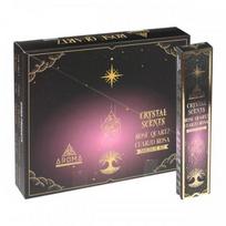 Aroma Crystal Collection Rose Quartz smilkalai x 12