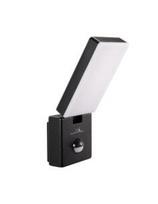 Maclean LED lempa su judesio jutikliu, PIR judesio jutiklis, juoda, 10W, IP65, 800lm, neutrali balta spalva (4000K) MCE516 B