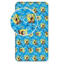 Paklodė su guma Sponge Bob 90 x 200 + 25 cm