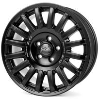 Ratlankis OZ RACING Rally Raid R17x8 5x112 ET 35 CB 79 (Matt Black Silver Lettering) (850 kg)