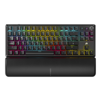 Corsair | Tenkeyless Mechanical Gaming Keyboard | K70 CORE TKL | Gaming Keyboard | Wireless | NA | Black | MLX RED Switch | Wireless connection