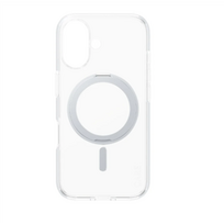 CARE Feature Case | Back cover | Apple | iPhone 16 | Recycled plastic | Silver | Kickstand  and  MagSafe