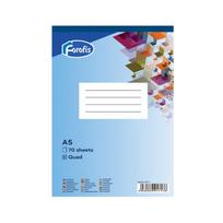 Bloknotas A5 klijuotas Forofis 70 lapų, langeliais 91717