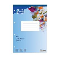 Bloknotas plėšomas Forofis, A4, 70l. langeliais 91716