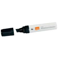Žymeklis baltai lentai NOBO Glide Large Chisel, kirstu galu, juodas, 10mm brėžis