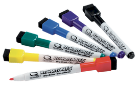 Žymekliai baltai lentai NOBO Mini Dry-erase, 6 spalvų rinkinys