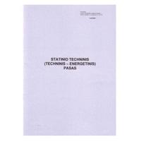 Statinio techninis (techninis energetinis) pasas A4