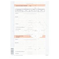 Kasos pajamų orderis A4 100l, be numeracijos