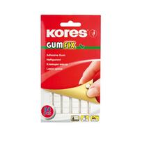 Lipni guma, KORES Gumfix, 84 kvadr., balta sp., 50 g