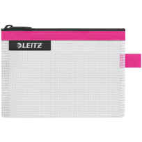 Įmautė kelionėms LEITZ WOW M dydis 17x24cm, su užtrauktuku, rožinė 1vnt