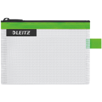 Įmautė kelionėms LEITZ WOW S dydis 10x14cm, su užtrauktuku, žalia 1vnt