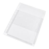 Praplėčiamos įmautės su atvartu PANTA PLAST, PVC, A4, (pak. -10 vnt.), skaidrios