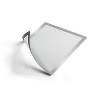 Rėmelis dokumentams DURABLE DURAFRAME® MAGNETIC, A4, (pak. - 5 vnt.), sidabrinis
