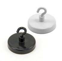 Magnetinis kabliukas 36 mm baltas, 1 vnt
