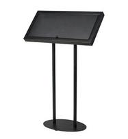Informacinis stendas su rakinama magnetine lenta, 3xA4 1230 mm