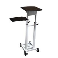 Projektoriaus staliukas MASTER, baltas,  80-125cm