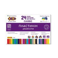 Plastilinas ZIBI CLASSIC KIDS Line 24sp.