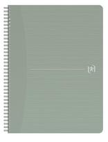 Perdirbtas sąsiuvinis su spirale OXFORD Rec’Up, A4, 90 lapų, 90 gsm, langeliais