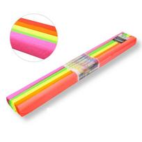 Popierius krepinis 50x200cm PENWORD FLUO 5vnt.rinkinys neoninis