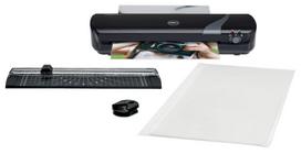Laminavimo aparato ir pjaustyklės rinkinys 4in1GBC Inspire+,  A4, iki 125 mik, juodas