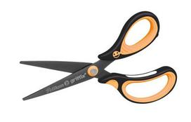 Žirklės Pelikan GRIFFIX NEON R 15 cm, dešniarankiams, juoda/oranžinė