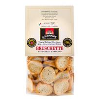 Krekeriai Bruschette GOURMANTE, su česnakais ir oreganu, 150 g