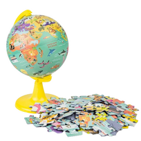 Gaublys WILD WORLD 15cm + 100 detalių dėlionė