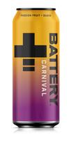 Energinis gėrimas BATTERY, pasiflorų - gvajavos, 0,5l
