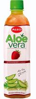 Gaivusis sulčių gėrimas ALEO Aleo vera, braškių skonio, 500 ml