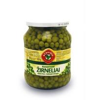 Konservuoti žalieji žirneliai, 690/450 g