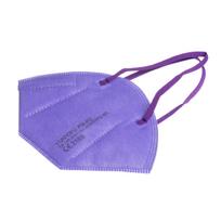 Respiratorius - kaukė KN95 FFP2 violetinės spalvos, 5 vnt.