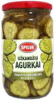 Marinuoti agurkai pjaustyti, 680g/350g