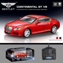 Naujas „Bentley“ nuotolinio valdymo automobilis 1:24 svarstyklių nuotolinio valdymo pultelis Automobilinis žaislas kalėdinė dovana Didelė visureigis automobilis vaikiškas žaislas raudona