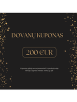 DOVANŲ KUPONAS 9menesiai.lt 200 Eur