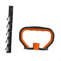 Adjustable Kettlebell Handle Dumbbell Grip Kettle Bell Strength Training for Indoor 2 Handle and 1 Rod