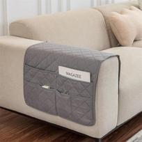 1 vnt. pilki sofos porankių užvalkalai Nuimami baldų rankenos sofos apsauga su laikymo krepšiu, fotelio užvalkalai, skirti svetainei namuose 1PC 50x90 cm