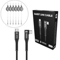 10 m USB-C kabelio rinkinys ir pakabos kabliukai | Meta Quest 3 ir 3S ir 2