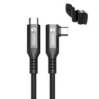 "VortexVR" kabelis 3 m + tvirtinimo elementas | USB-C | skirtas "Quest 3 Quest 3S Quest 2