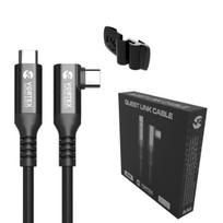 "VortexVR" kabelis 5 m + tvirtinimo elementas | USB-C | skirtas "Quest 3" "Quest 3S" "Quest 2