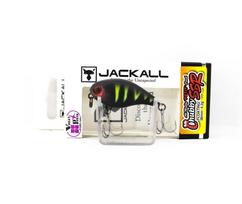 „Jackall Chubby 38F SSR“ plūduriuojantis masalas, UV matinis, juodas ešerys (9527)