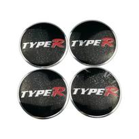 56 mm automobilio rato centrinio stebulės dangtelio lipdukas Auto padangos emblemos ženklelio lipdukas, skirtas Honda Mugen Power Typer Civic City Odyssey Vezel CRV Fit