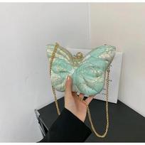 PU Chains Women's Crossbody Bags on Sale  New High Quality Fashion Butterfly Shaped